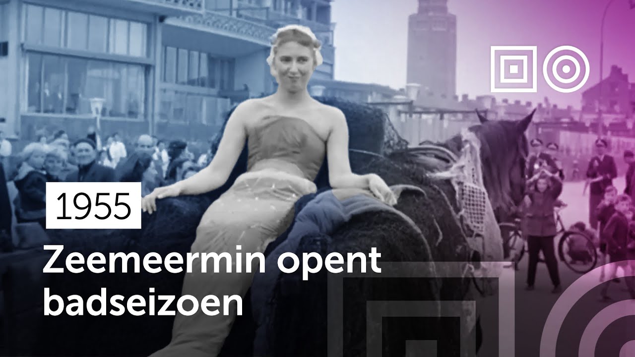 📽️ Opening badseizoen in Zandvoort🧜‍♀️#1955