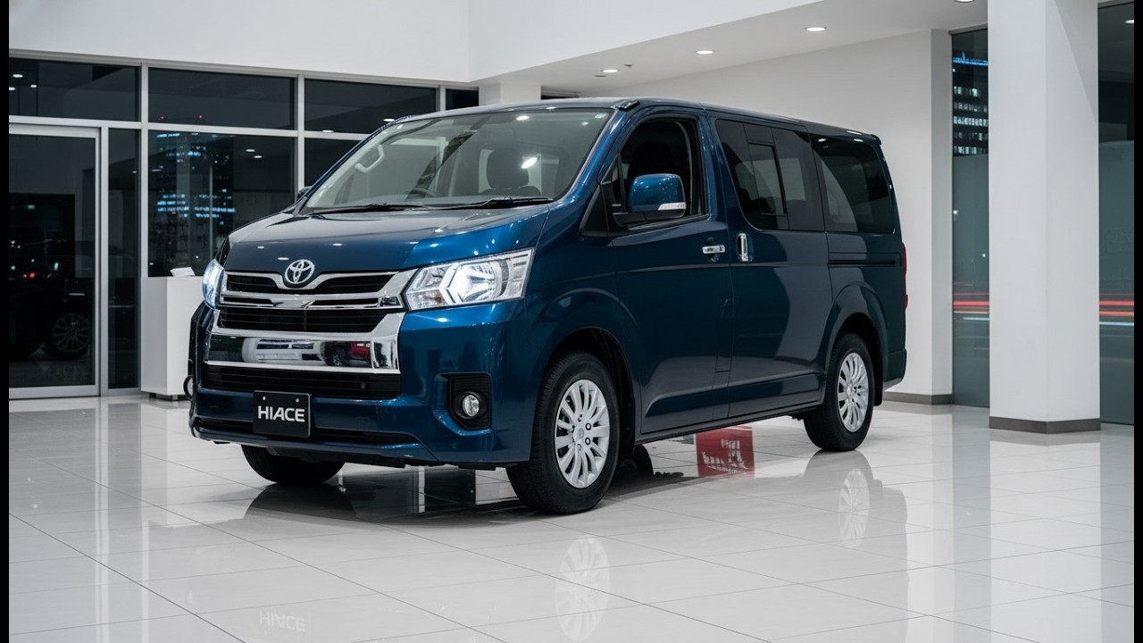 New 2026 Toyota Hiace Cruze 6 🚐💙 Luxury Van Review & Latest Price | CARHOW