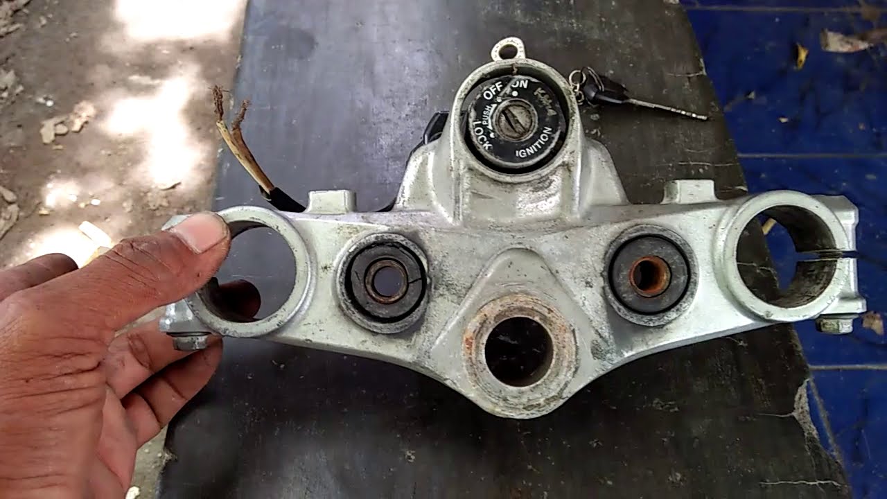 cara melepas kontak kawasaki  KLX