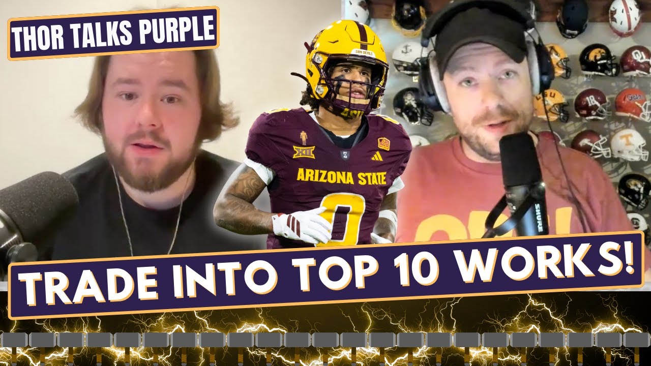 Minnesota Vikings reflections after Sam Darnold Super Bowl; Top 10 draft trade up mock is FLAWLESS