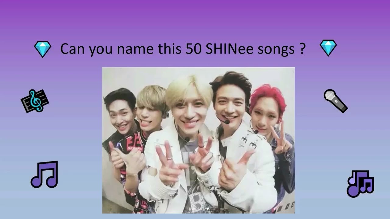 BLIND TEST SHINee