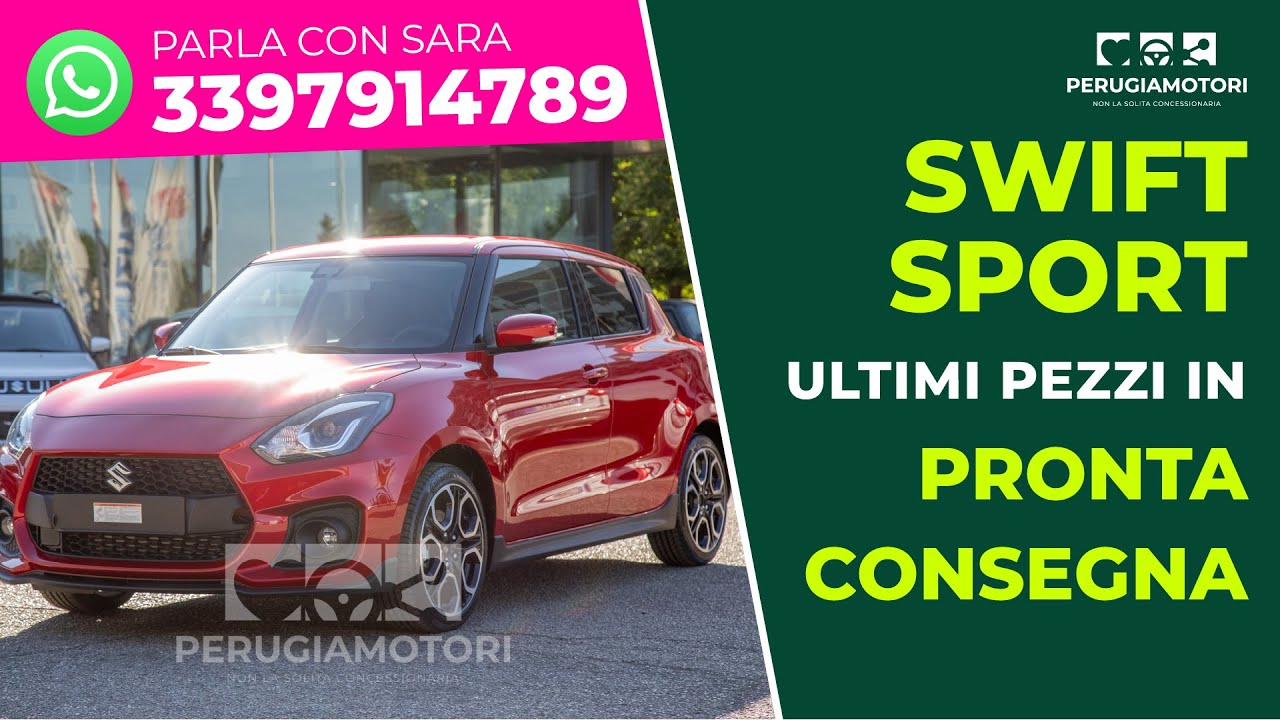 SWIFT SPORT ULTIME OCCASIONI IN PRONTA CONSEGNA