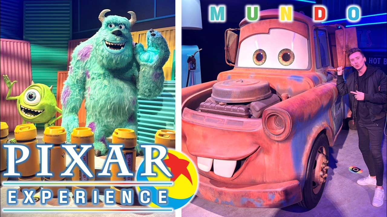 Inside Mundo PIXAR Experience London!
