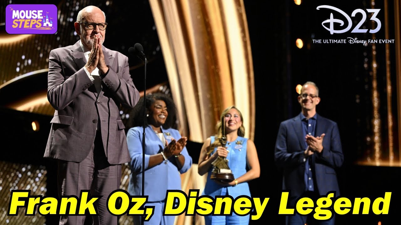 Frank Oz Receives Disney Legend Award with Intro from Pete Docter at D23: Ultimate Fan Event 2024