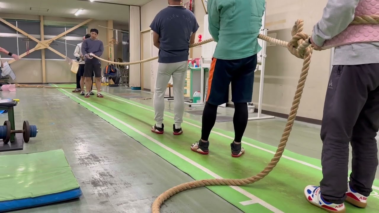 平日練習#綱引き #綱引 #綱引競技 