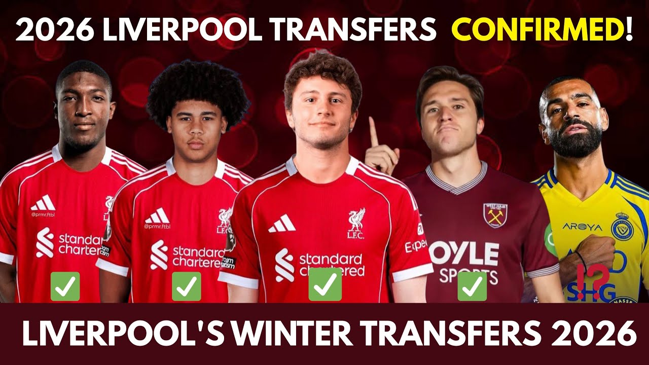🚨 LIVERPOOL WINTER TRANSFER NEWS 2026 CONFIRMED! 🔥 IN & OUT ft Salah, Alisson, Jo&atilde;o Neves & Ordonez