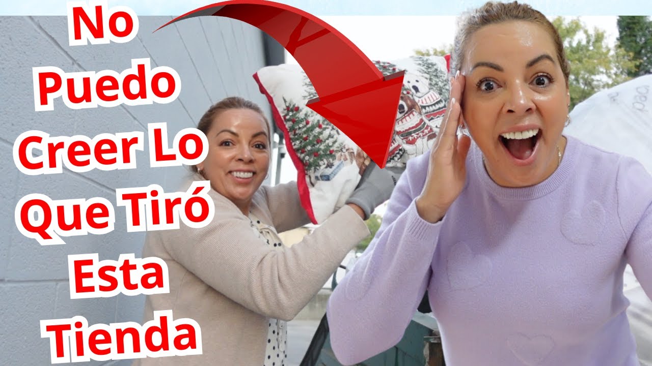 SUPER DUMPSTER INCREIBLE LO QUE TIRÓ ESTA TIENDA A LA BASURA😱😳🇺🇸#NoemyBLaSalvadoreña
