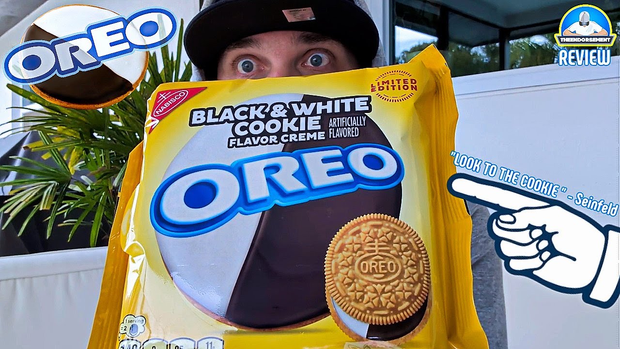 Black & White Cookie Oreo® Review! 🍪 | The BEST Cookie Ever? | theendorsement