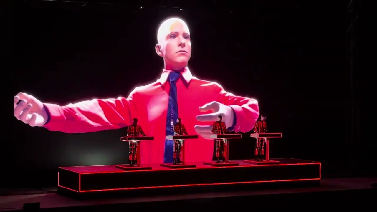 Kraftwerk - The Robots (live) Greek Theatre, Berkeley, CA 4-18-2025