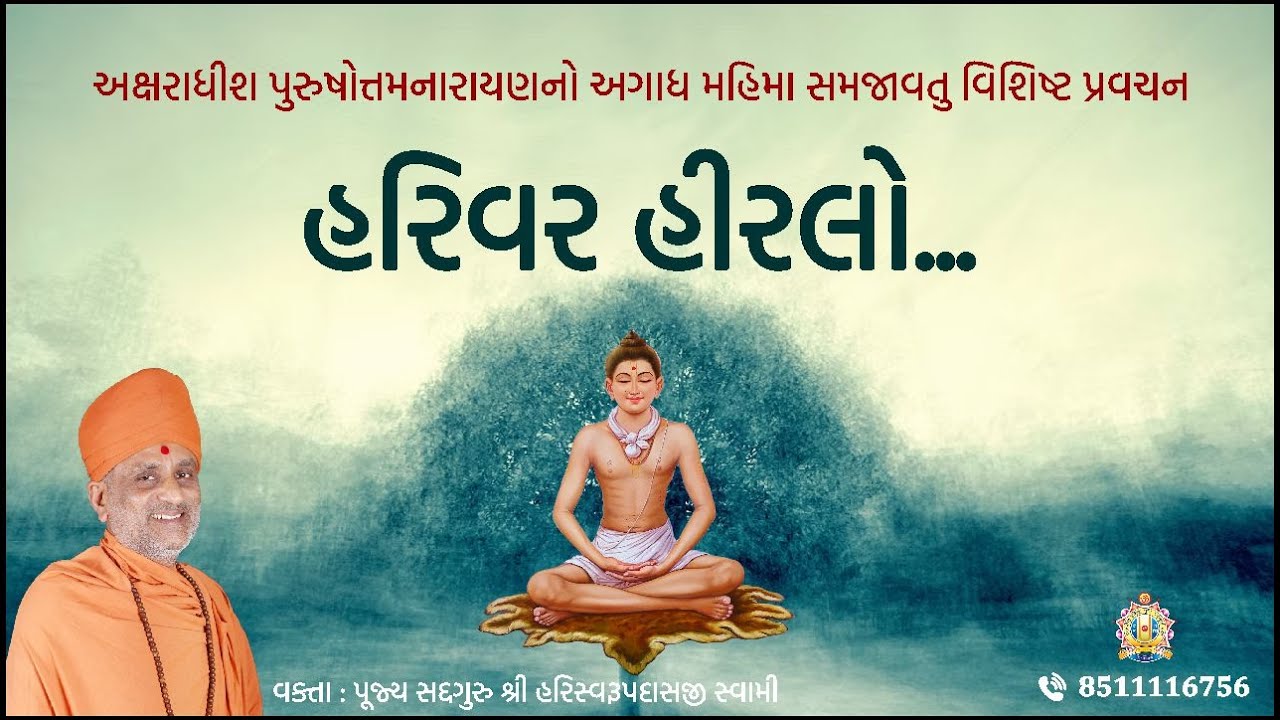 હરિવર હીરલો... | Harivar Hirlo | Pu. Hariswarupdasji Swami