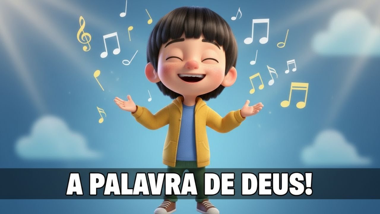 Aprendendo a Palavra Cantando 🎶 | Música Cristã Infantil com Benjamim