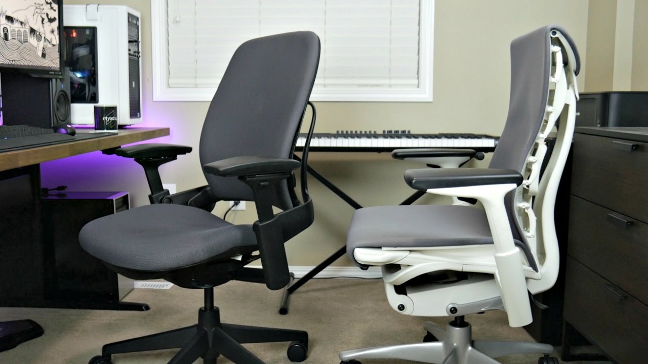 Эргономичное кресло Steelcase Leap V2 против Herman Miller Embody | Обзор лучших офисных/игровых ...
