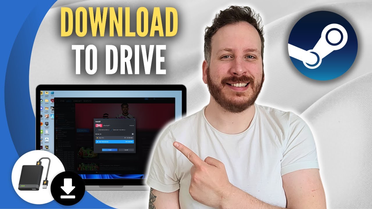 How To Download Steam Games On External Hard Drive