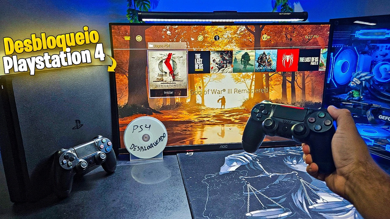 A Experiência do PS4 Desbloqueado em 2026! (Compensa?)