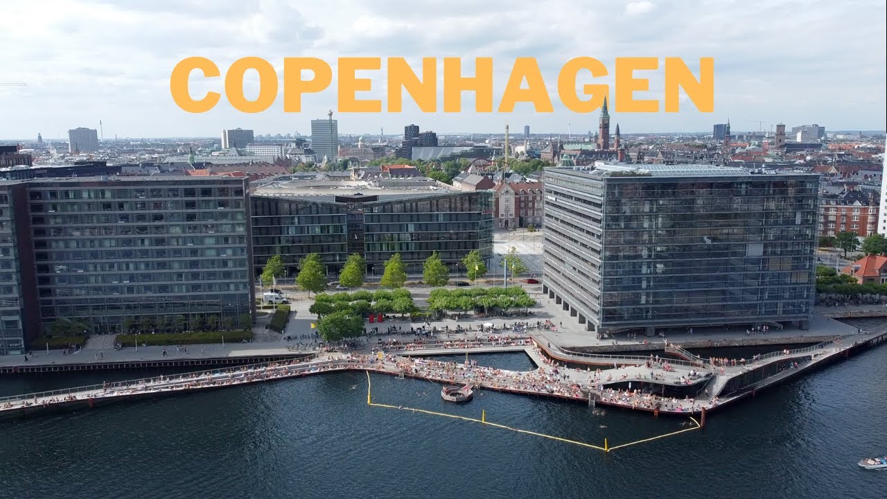 COPENHAGEN BY AIR - DENMARK | Drone Footage | 4K | Summer | København, Danmark