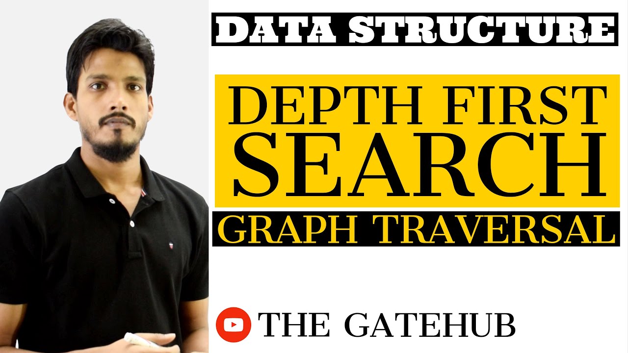 Depth First Search (DFS) With Time Complexity| Graph Traversal | GATECSE | Data Structure