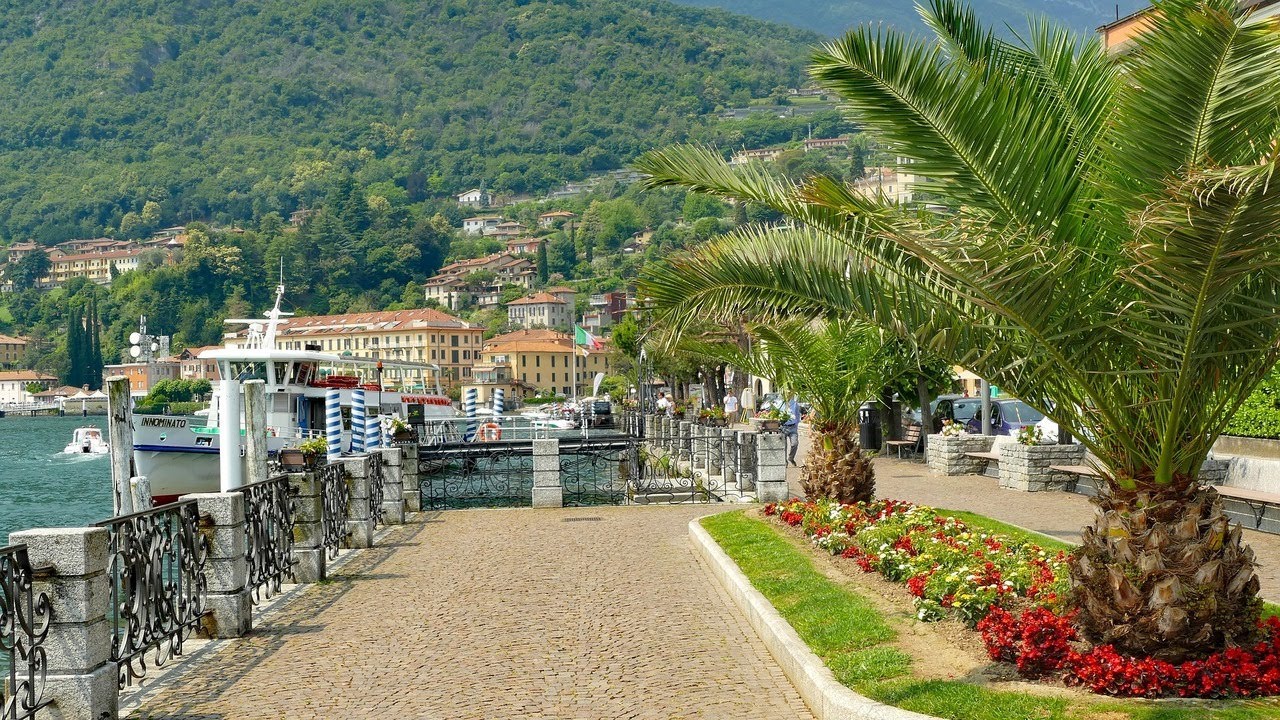 4K Italy Sanremo Ligurian Sea Casino La Pigna City Street Walk 11