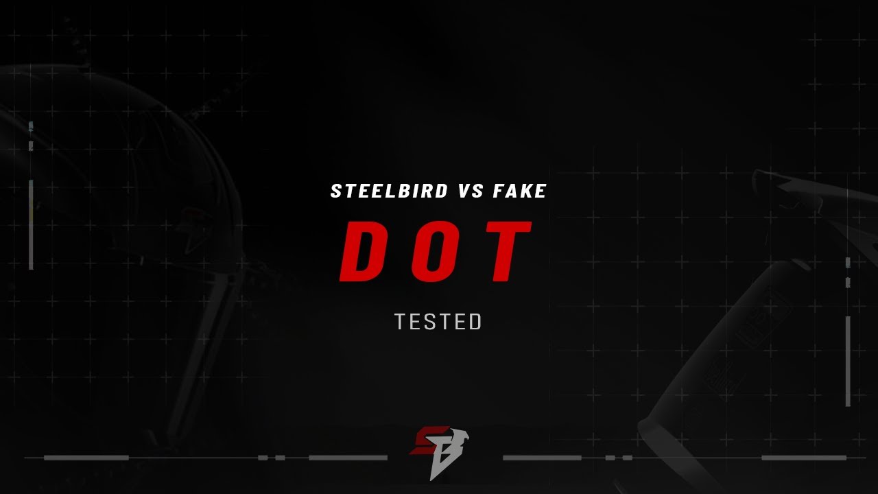 Fake vs Real DOT Helmets: Why Steelbird DOT is the Only Safe Choice for Riders 🛡️