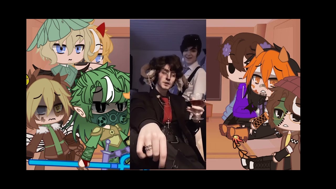 ×mcyt react to quackity and jschlatt× ( sam is big q's father ) { and big q is tubbo's mother } ep1🍷