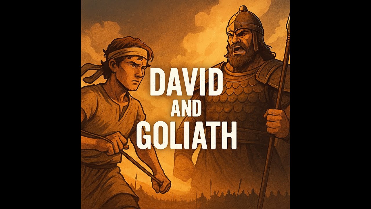 David vs Goliath: The Bible&rsquo;s Greatest Underdog Story 🙌 | Faith, Courage & Victory
