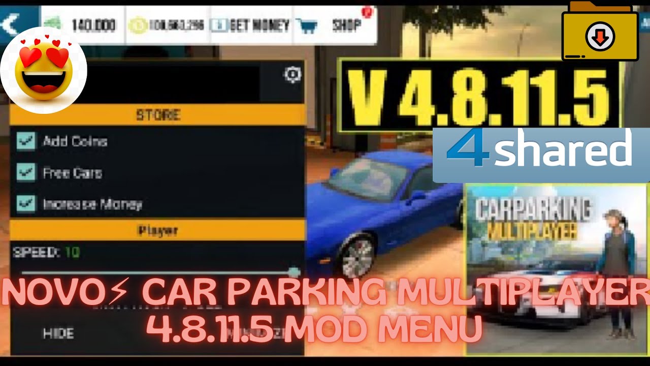 ⚡Novo⚡ Car Parking Multiplayer 4.8.11.5 Mod Menu  link fixado nos comentarios!!!