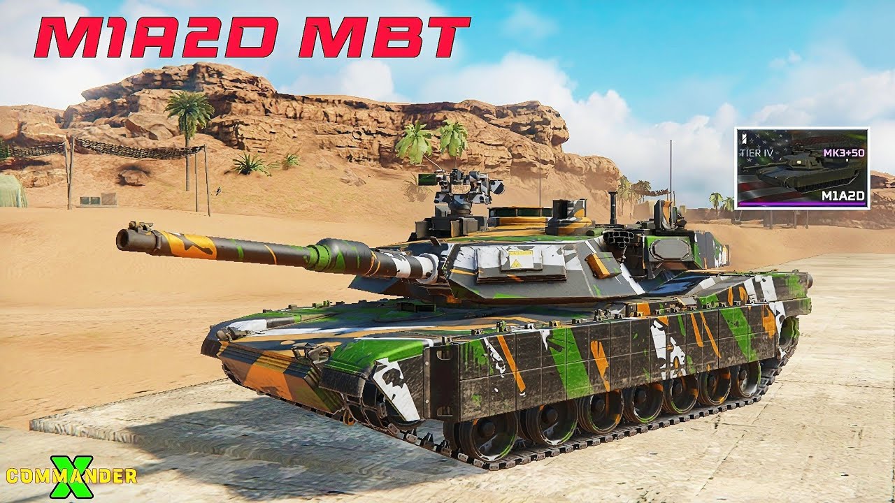 M1A2D American Tier IV MBT – Ultimate Firepower | MWT: Tank Battles Gameplay