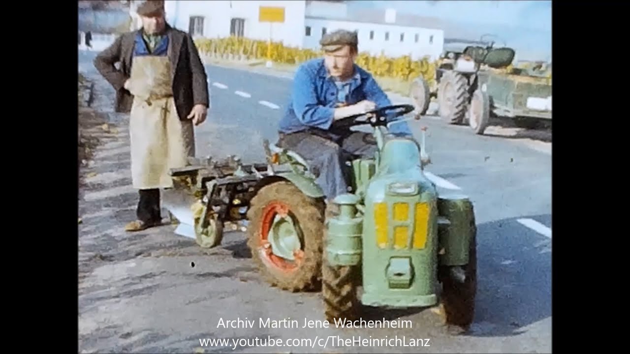 Holder A8 im Einsatz: Pflügen im Sommer und im Winter | 8mm Schmalfilm