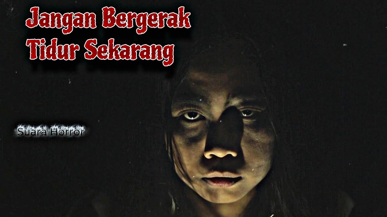 Suara Horror Malam Gelap | Aku Tahu Masih Ada Anak Kecil yang Belum Tidur, Ayo Tidur