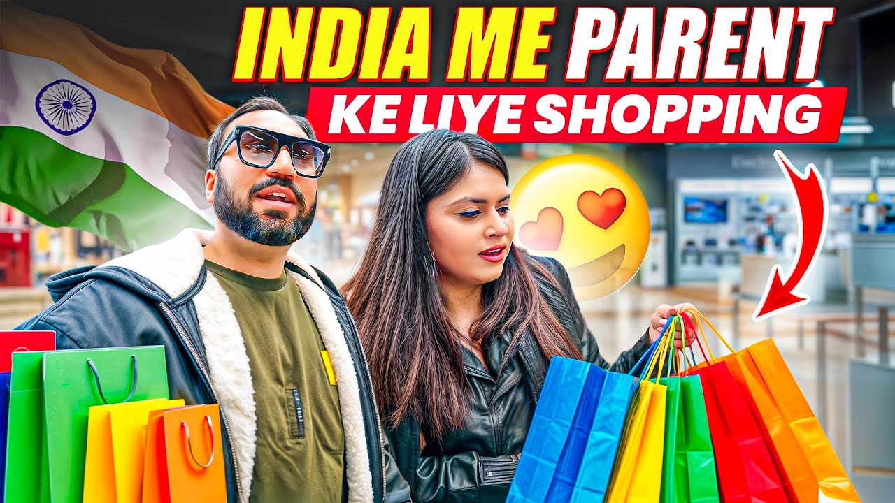 Shopping For Parents & Family Before India Trip ❤️ | Indian YouTuber In UK