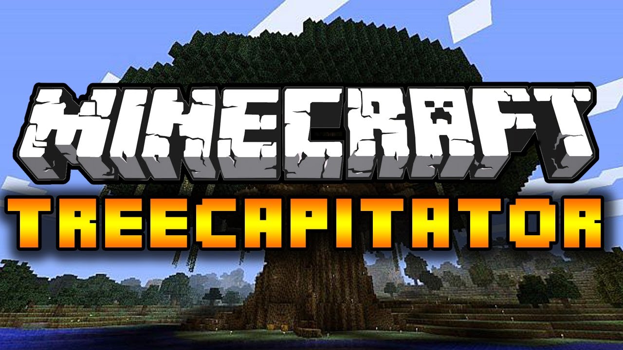 Treecapitator 1.7.2 - Szybkie ścinanie drzew! + Instalacja (Minecraft PL Mody)