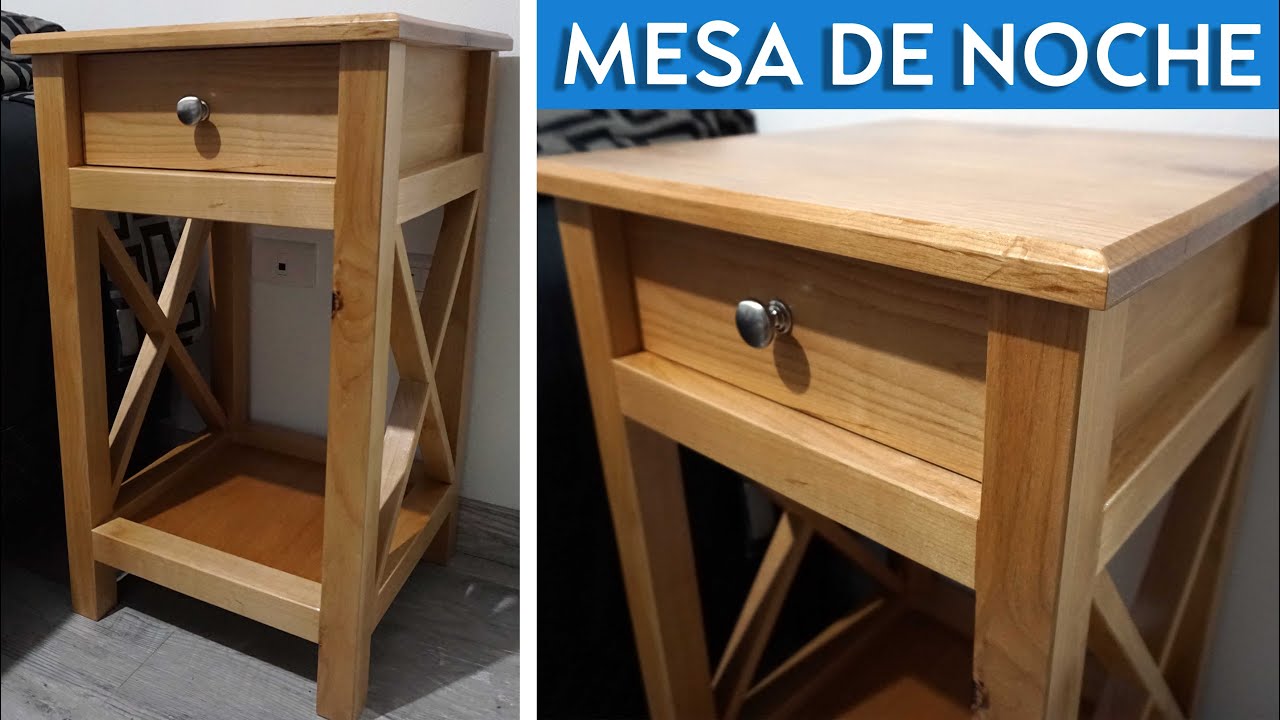 Construcción de Mesas de Noche - Tutorial de carpintería