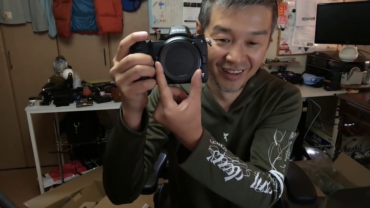 Nikon Z7が届いた！　開封・初おさわり実況ライブ！？