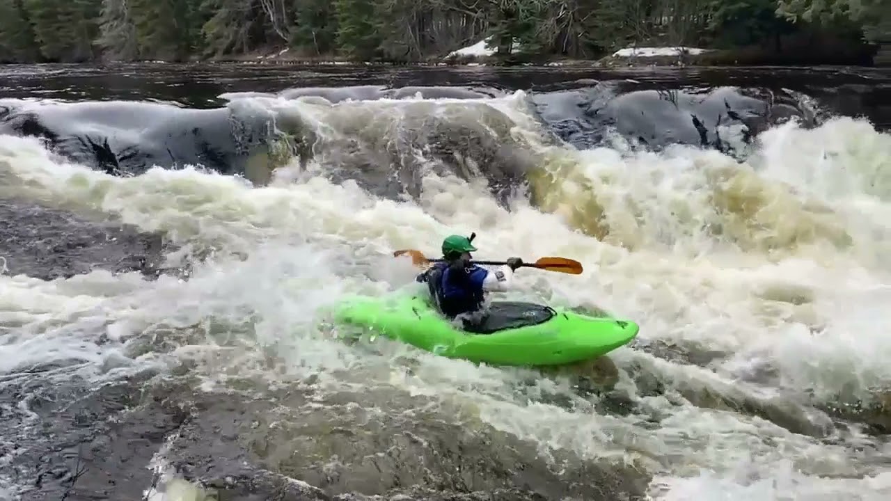 Chris slow motion running low falls Vankoughnet April 2021