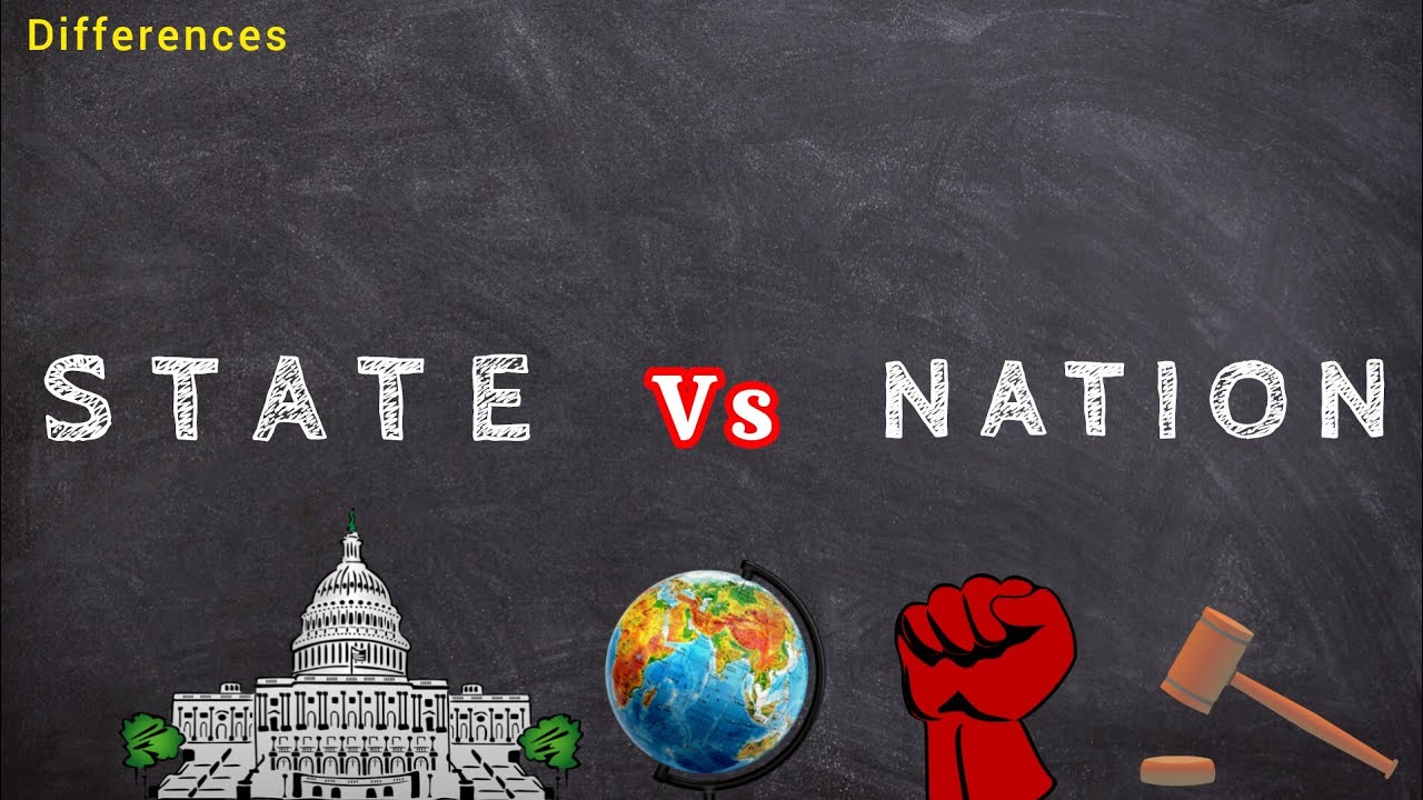 STATE VS NATION main Difference between nation vs state