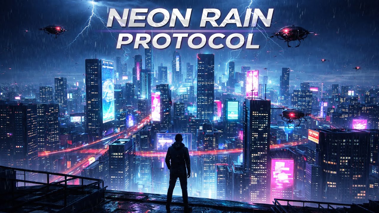 Neon Rain Protocol | Emotional Cyberpunk Synthwave