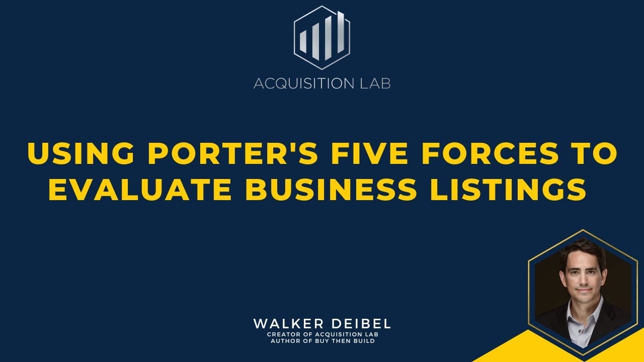 Using Porter's Five Forces to Evaluate Business Listings