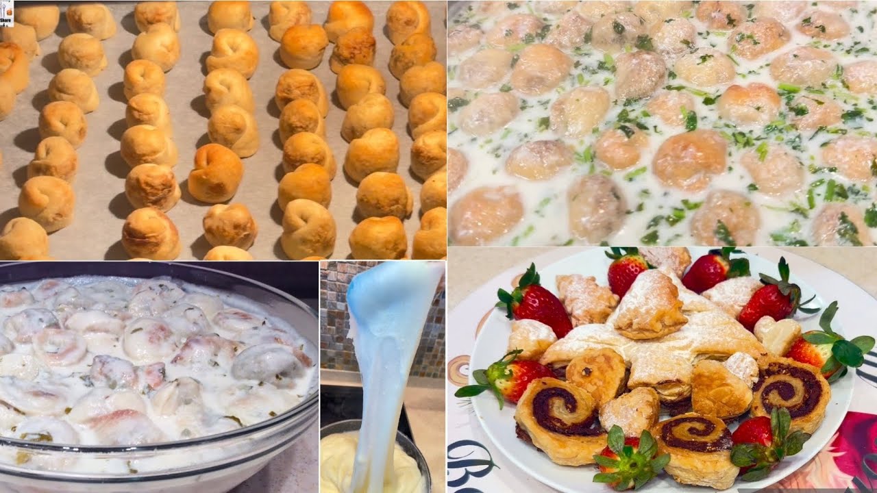 Ideas of white colored food recipe for a new year | وصفات بالأبيض لسنة سعيدة أتمناها لكم جميعاً