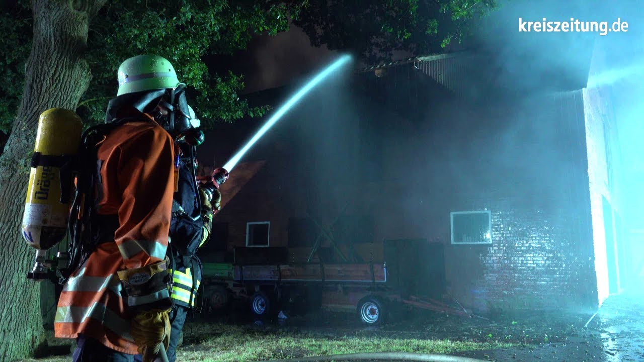 Großbrand in Sulingen: Eine Verletzte