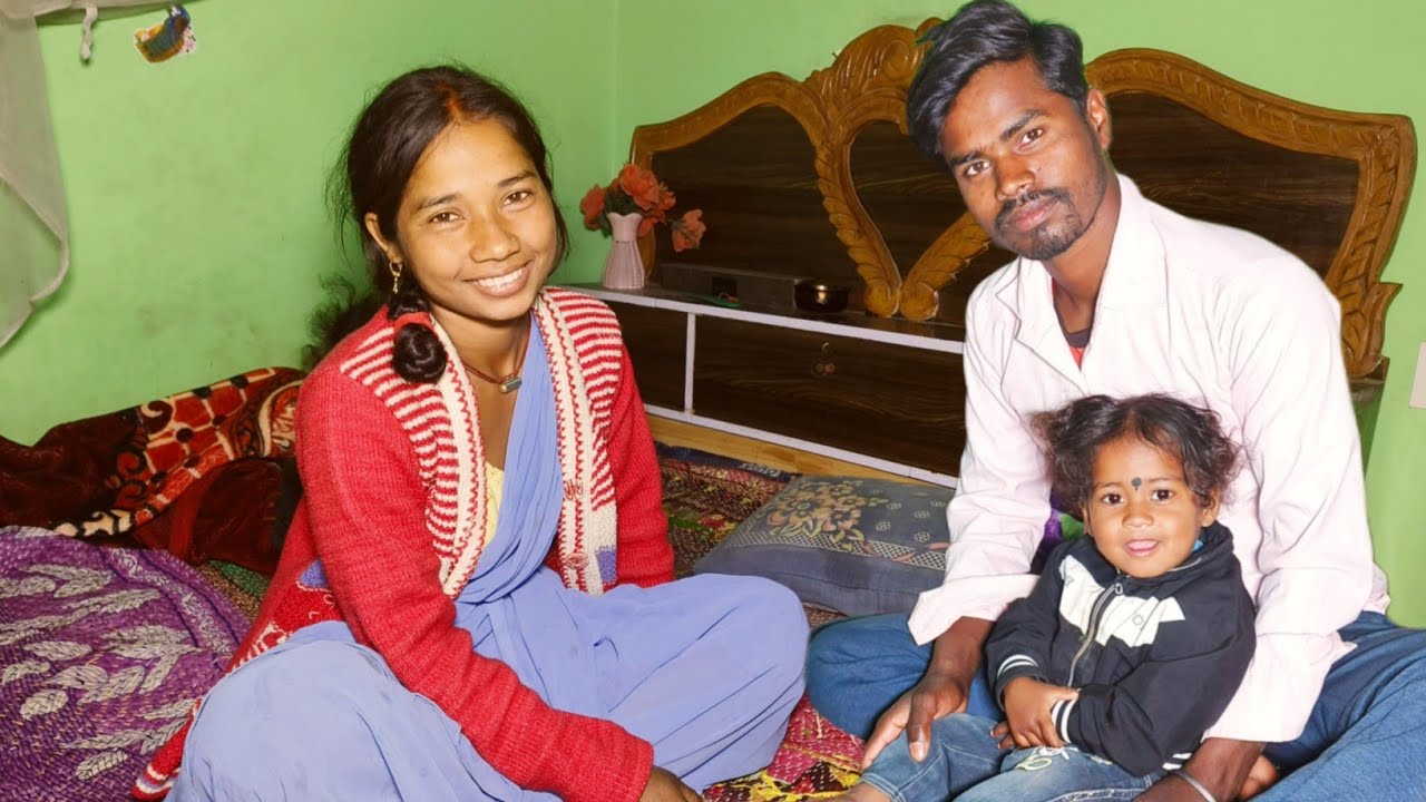 पायल की मीठी मुस्कान देखकर जी भर जाता है #gangasunitavlog #villagelife #sintureenavlogs 