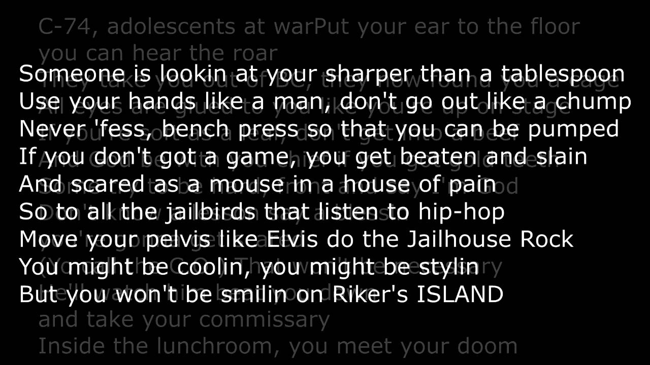 Kool G Rap - Riker's Island (Lyrics)