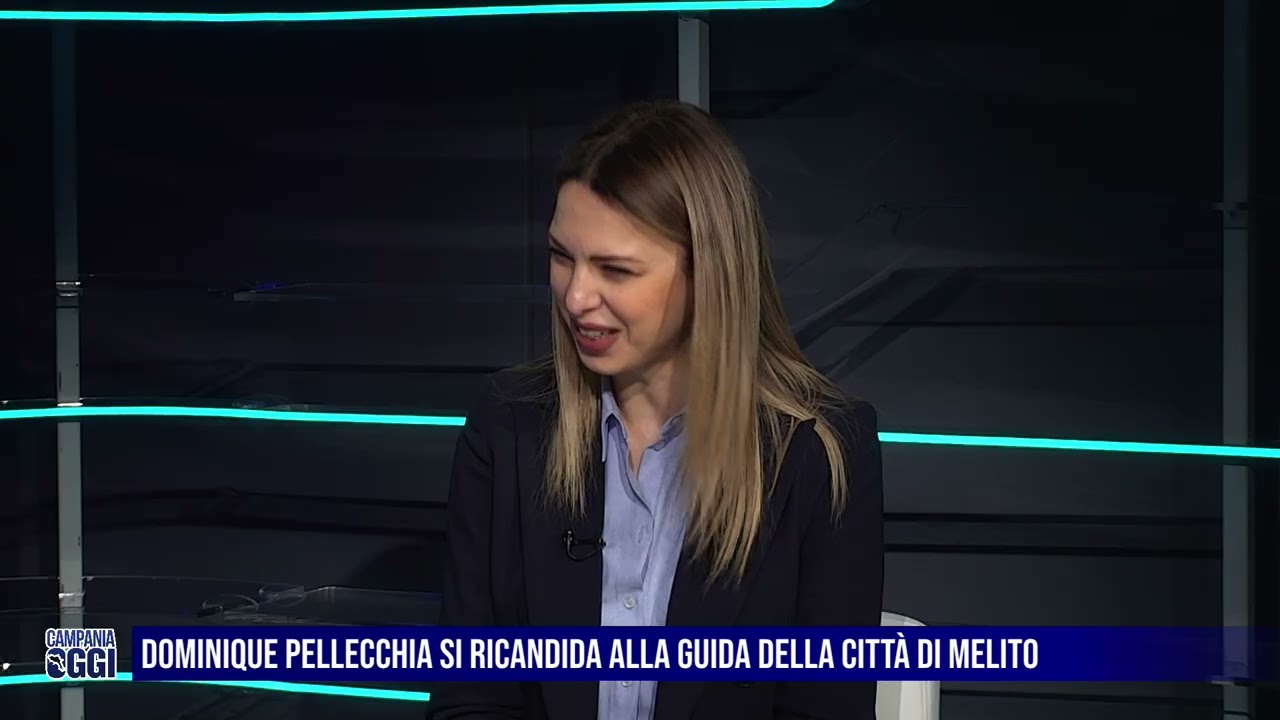 Campania Oggi: Dominique Pellecchia si ricandida alla guida della città di Melito