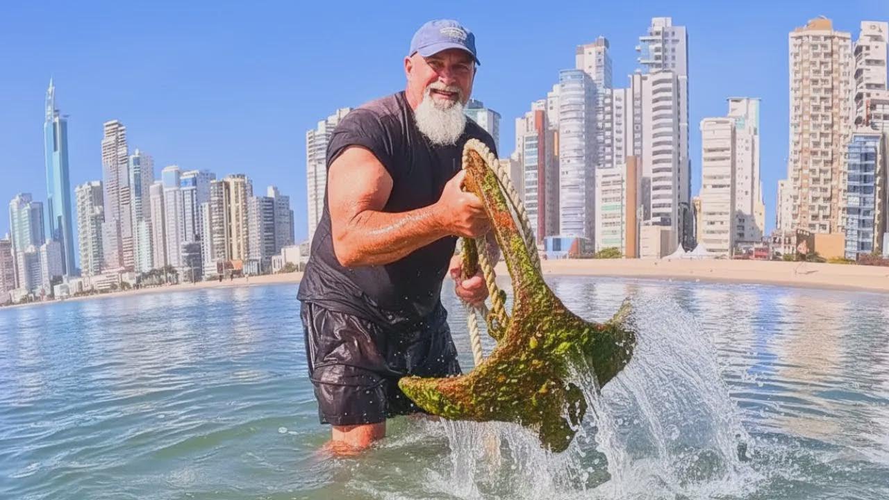 We Found a Fishermen's Anchor Underwater!