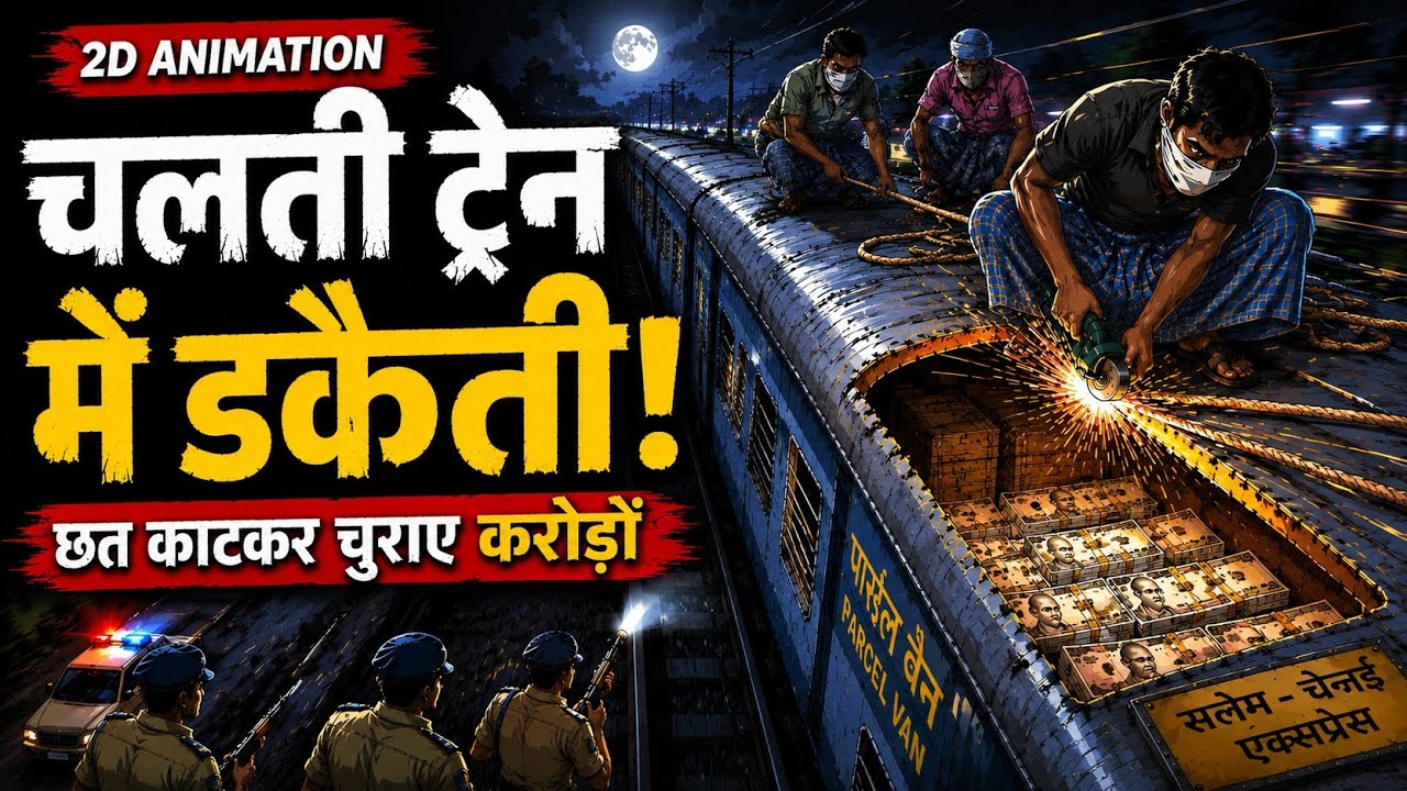 342 Crore Looted in 15 Minutes | India&rsquo;s Biggest Train Robbery