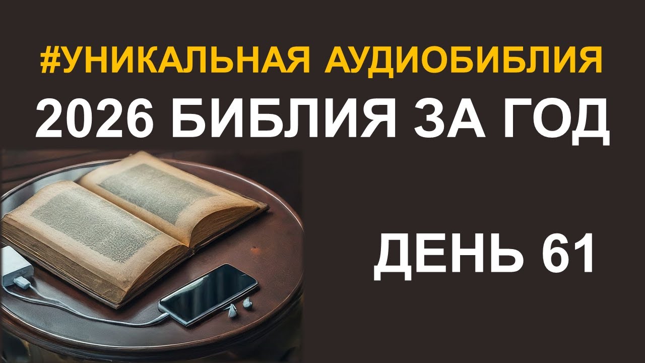 День 61. Библия за год. Библейский ультрамарафон портала «Иисус» 2026