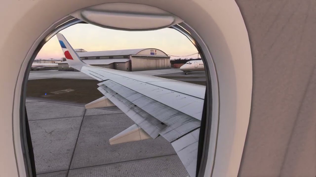 Full Flight MSFS2024 Wingview PMDG B737-800 San Antonio KSAT 22 B4 to Dallas USA KDFW 18R A11