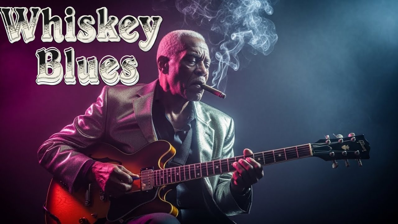 Relaxing Whiskey Blues | Slow Blues Guitar for Midnight Souls