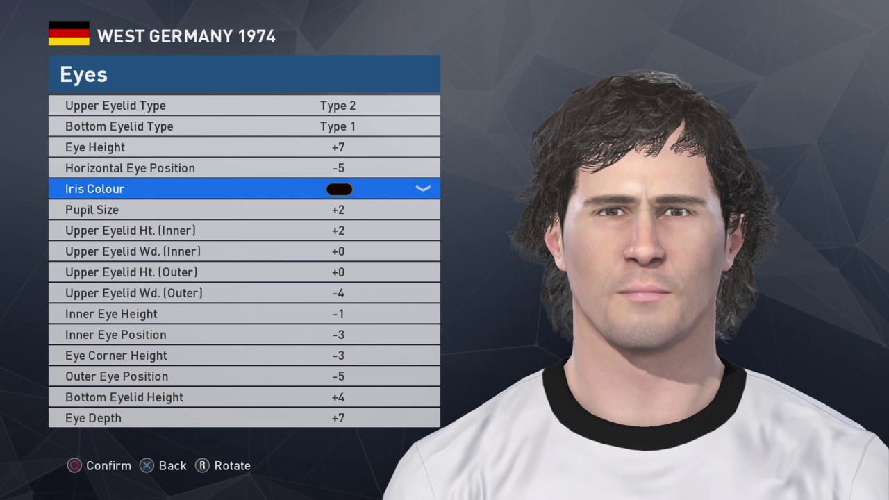 Gerd Muller face PES 2017