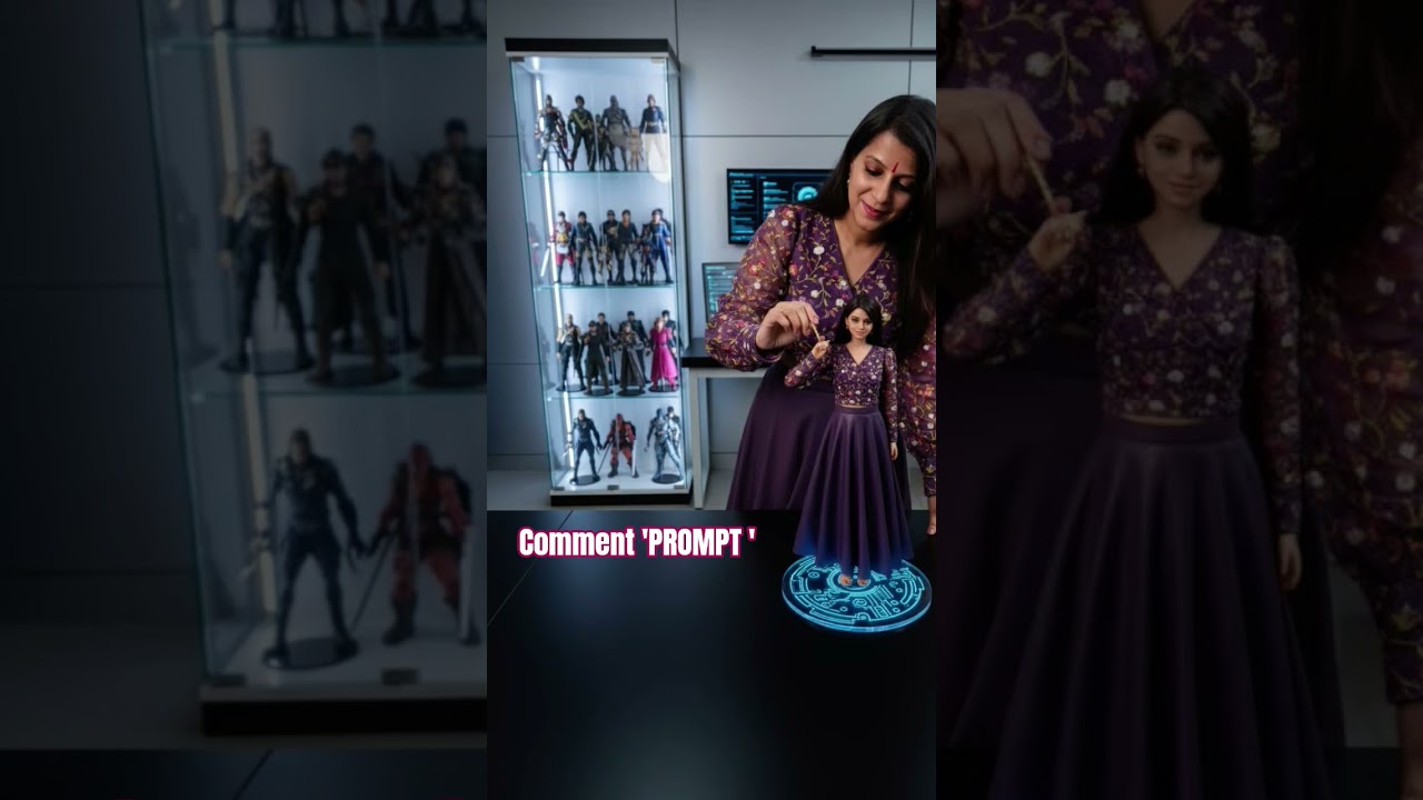 comment 'prompt '#collectible #3dmodel #miniature #trending #ai #doll #creative