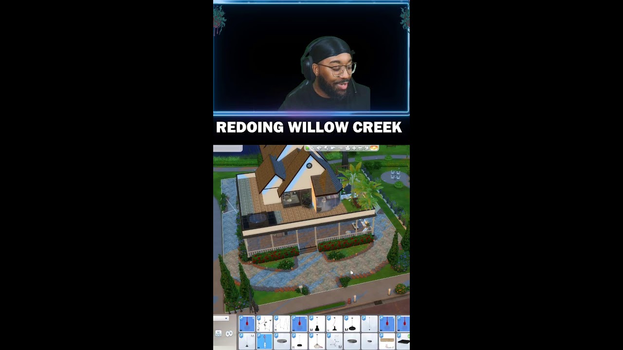 EARLY MORNING SIMMING l REDOING WILLOW CREEK l SIMS 4 (Portrait)