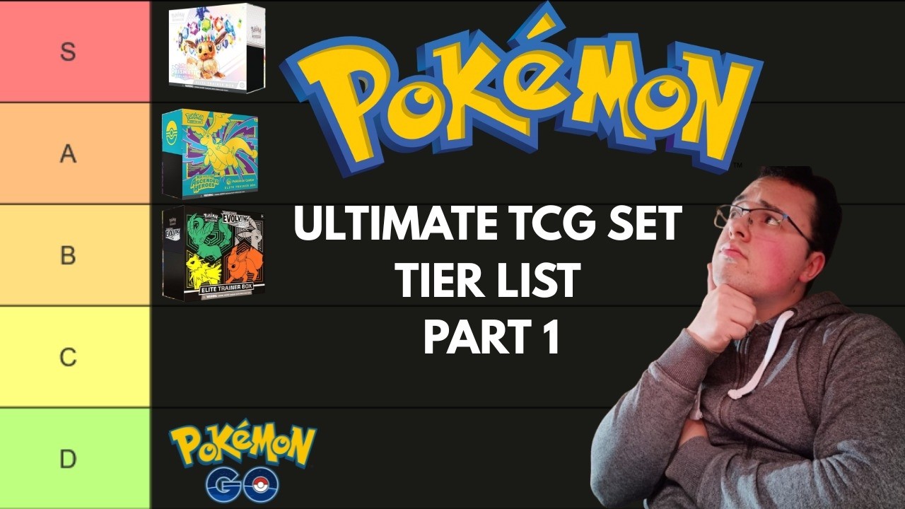 The Ultimate Pokémon TCG Set Tier List Part 1 (Best to Worst)